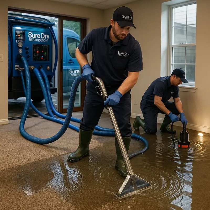 Water Extraction and Removal process in Muscoy, CA
